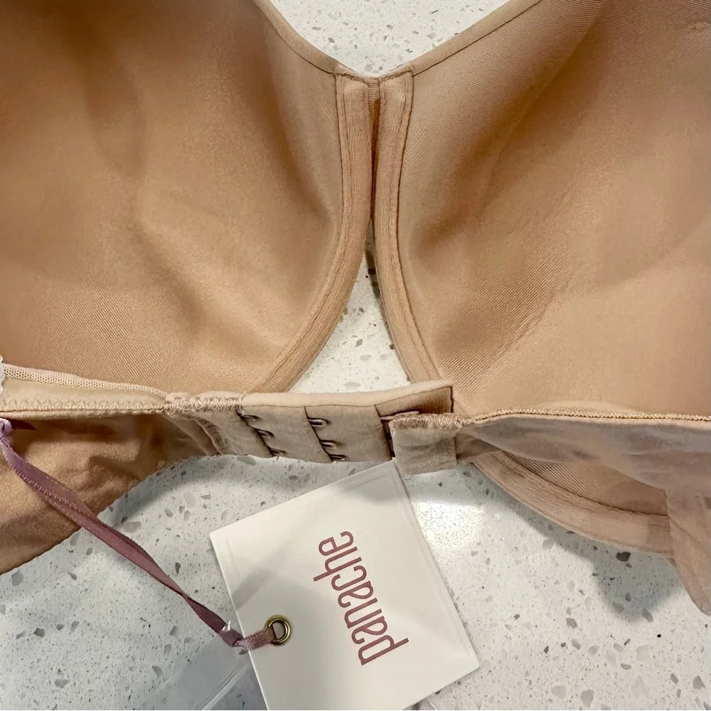 NWT Panache Seamless Porcelain Elan Strapless Bra in Nude - Size: 32G